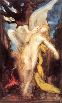  Leda Arte - leda Simbolismo bíblico mitológico Gustave Moreau